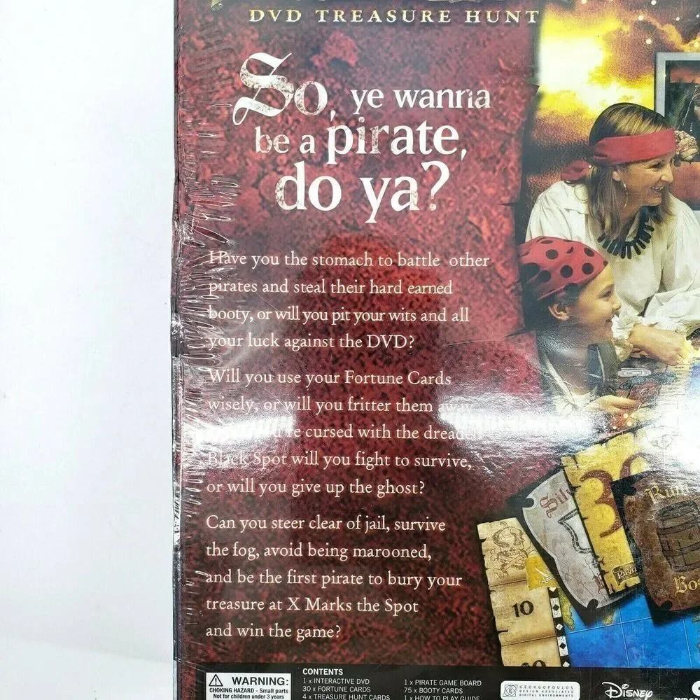 Disney Pirates of the Caribbean DVD‎ Board Game